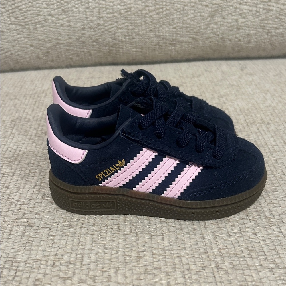 Adidas Kids Sneakers Navy and Pink Spezial